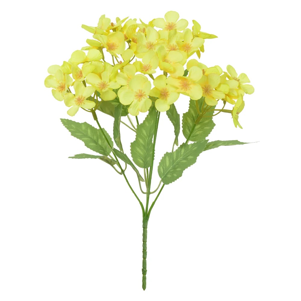 Buque Cherry Blosson X35 Amarelo 34cm Florarte