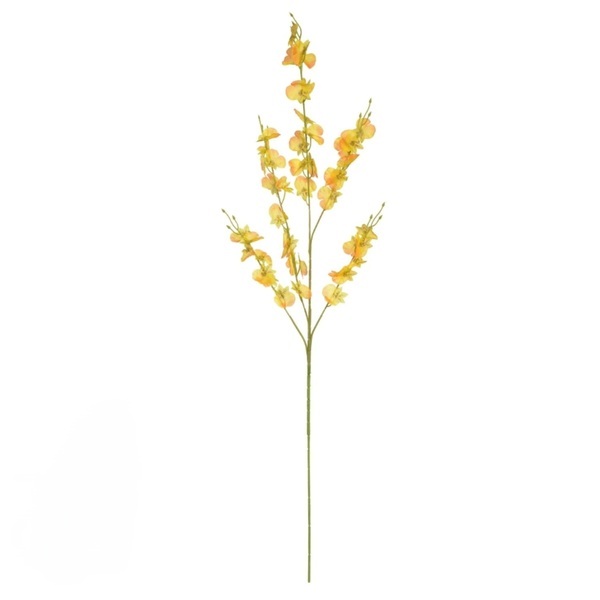 Haste Orquidea X45 Amarelo 2T 95cm Florarte