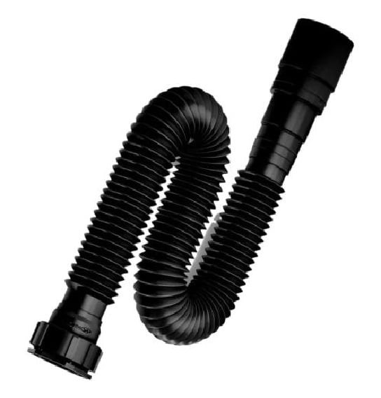 Sifão Extensivel Simples Preto Krona