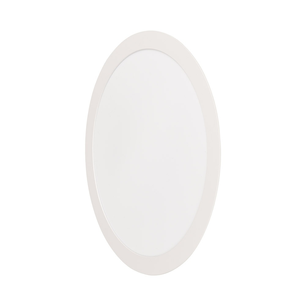 Painel Led Play Embutir Redondo 18W 6500K Branco Blumenau