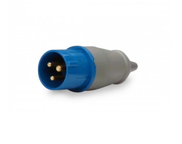 Plugue 2P+T 32A 9H Azul Soprano