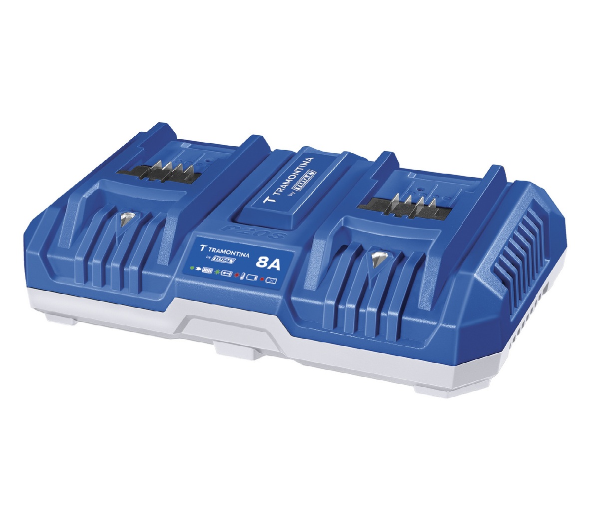 Carregador Duplo de Baterias 8,0A 20v Tramontina By Total