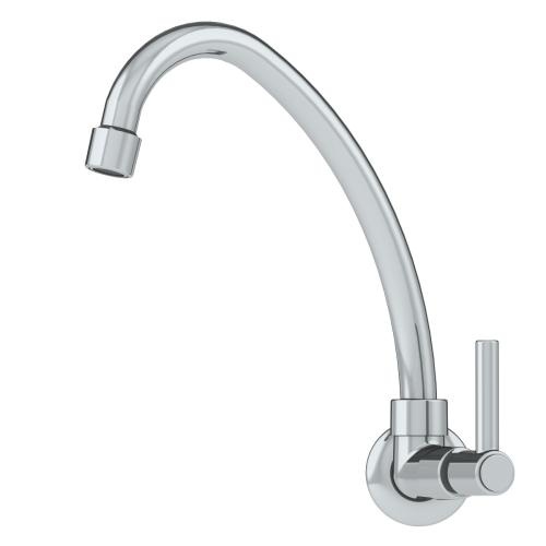 Torneira Cozinha de Parede C70 Mista 1/4 1167 Cromada Real Metais