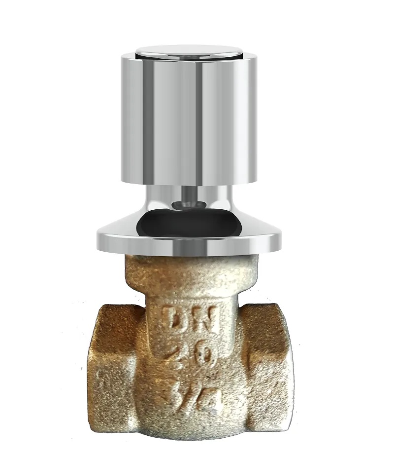 Registro De Gaveta 1509 3/4 Com Acabamento C40 Abs Cromado Real Metais