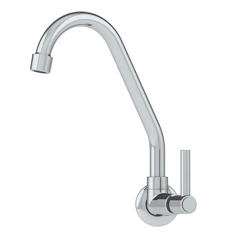 Torneira Parede Cozinha C70 1/4 Volta 1167 Cromada Real Mundial