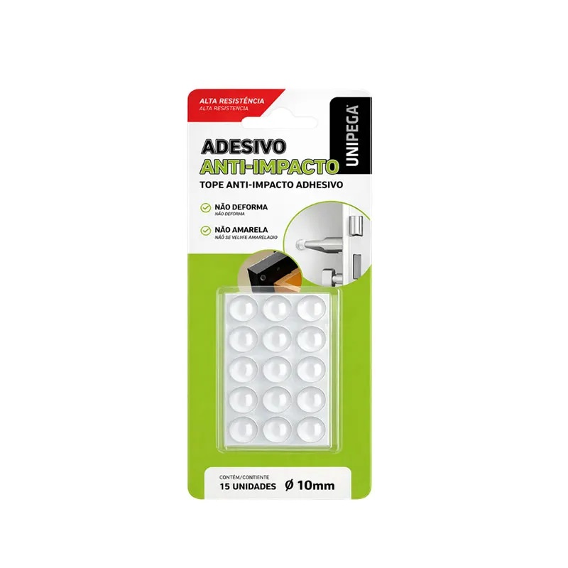 Adesivo Anti-Impacto Médio 10mm Unipega