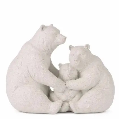 Escultura Ursos em Poliresina Mart