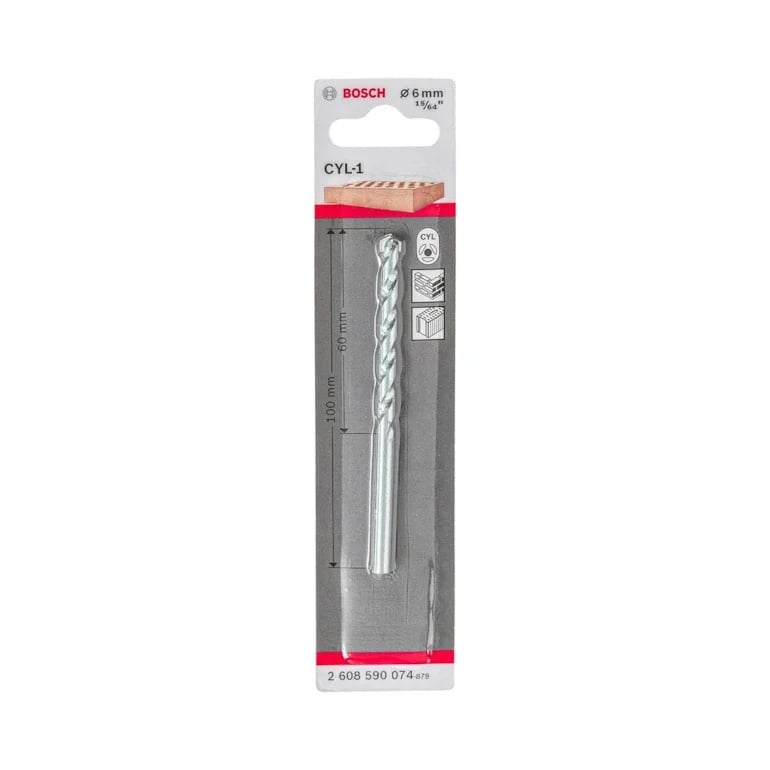 Broca Para Concreto CYL-1 6x100mm  Bosch