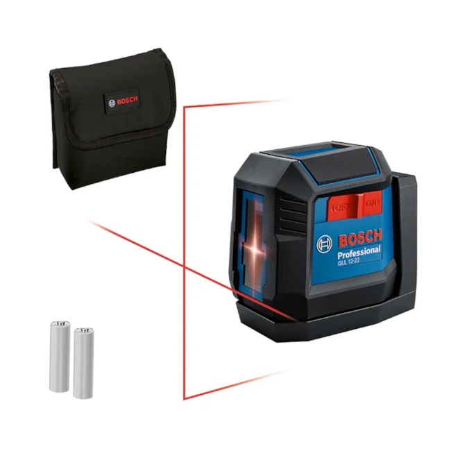 O Nível a Laser GLL 12-22 12 Metros 2 Linhas Bosch