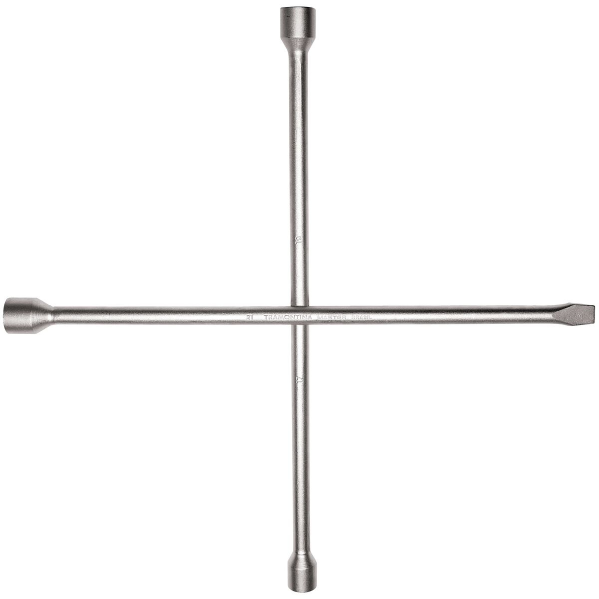 Chave de Roda Tipo Cruz 17x19x21mm Tramontina Master