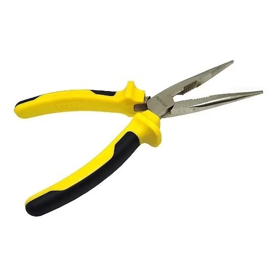 Alicate De Bico Meia Cana 6” Com Dente Fertak