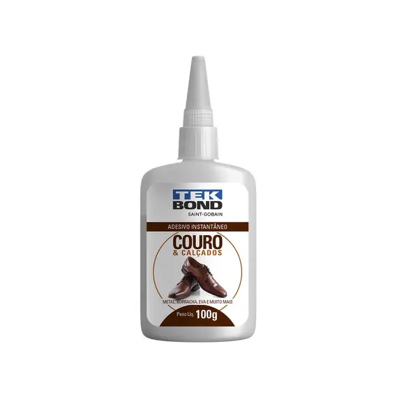 Cola Instantânea Couro 100g Teckbond
