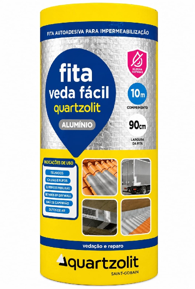 Fita Veda Facil 90cm 10 Metros Quartzolit