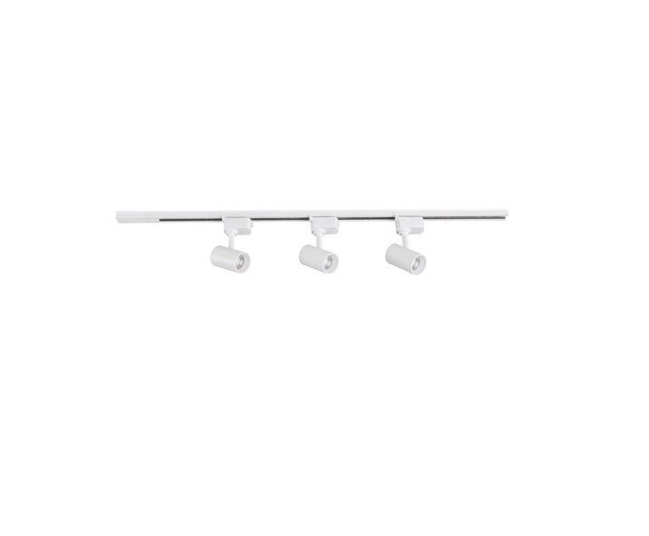 Luminária Trilho Eletrificado 1 Metro com 3 Spots 5W Branco 6500K Tramontina