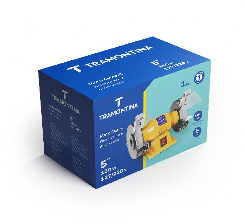 Moto Esmeril  5” 150W Bivolt Tramontina