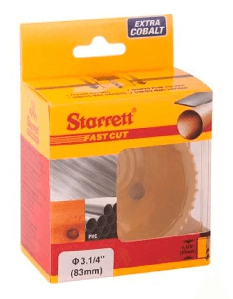 Serra Copo Bi-metal 83mm 3.1/4” Starrett