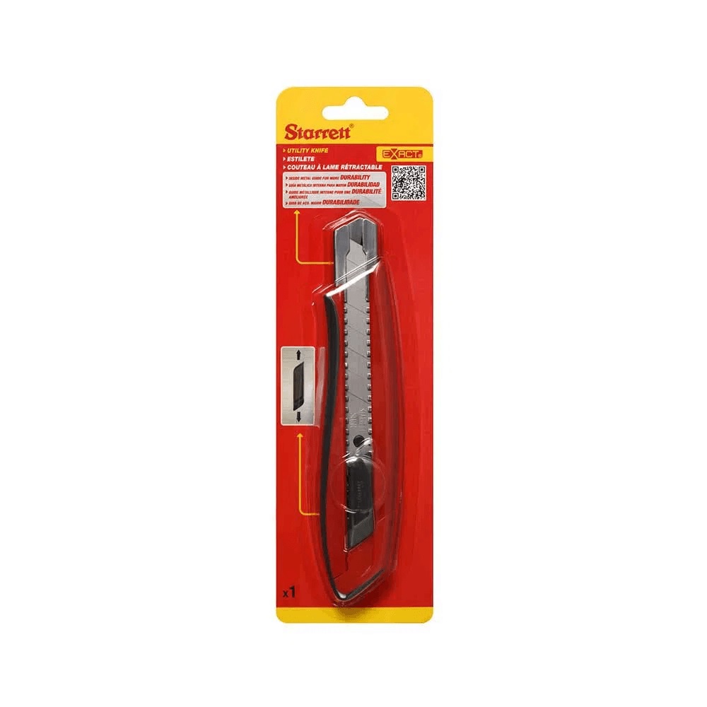 Estilete 18mm Vermelho Starrett