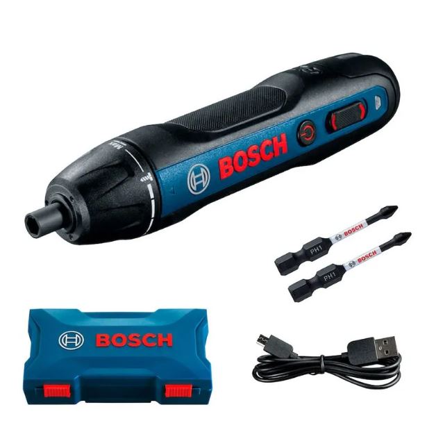 Parafusadeira A Bateria Go 3,6v Bivolt Com 2 Bits - Bosch