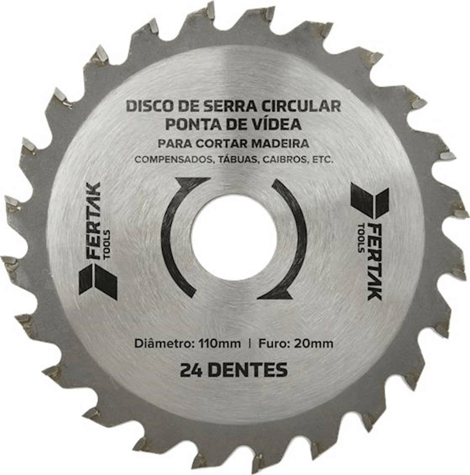 Disco P/serra Circular 20x110x24t Fertak