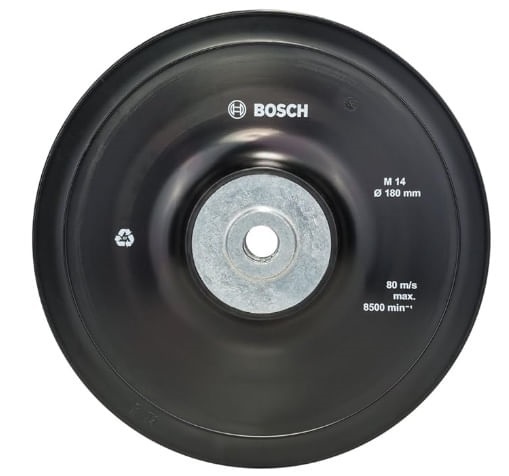 Disco Suporte de Lixa 7” C/porca Bosch