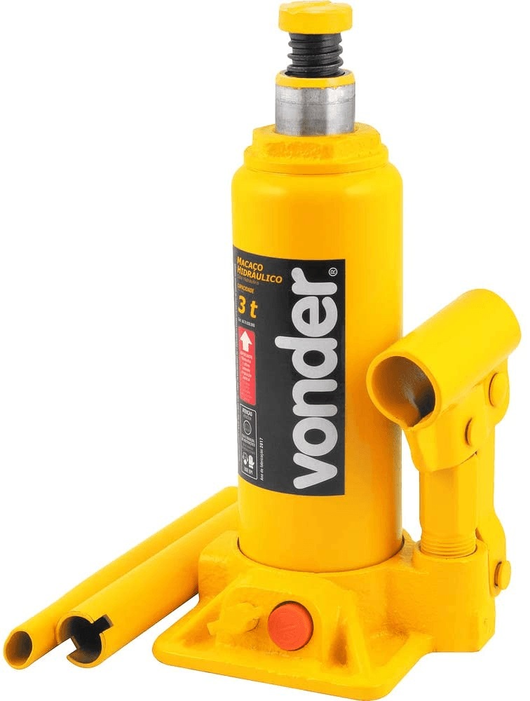 Macaco Hidraulico Garrafa 3t Vonder