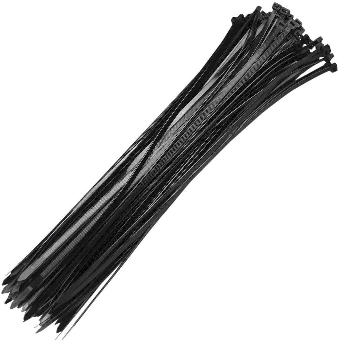 Abracadeira Preta 400x4,8 C/100 Frontec