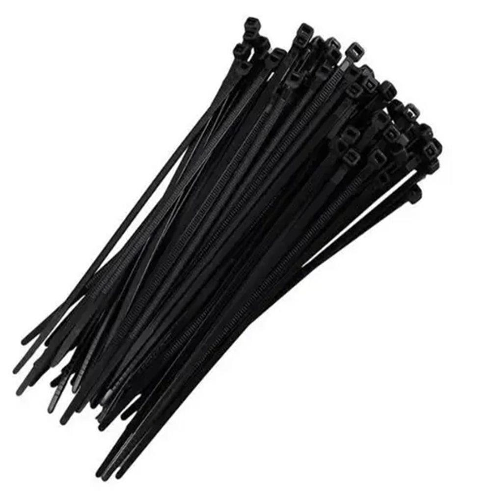 Abracadeira Preta 387x7,60 C/100 Frontec