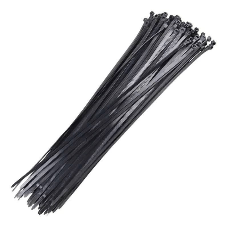 Abracadeira Preta 100x2,5 C/100 Frontec