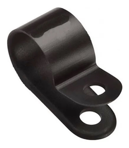 Abracadeira pt P/clip(prensa Cabo)6,0mm