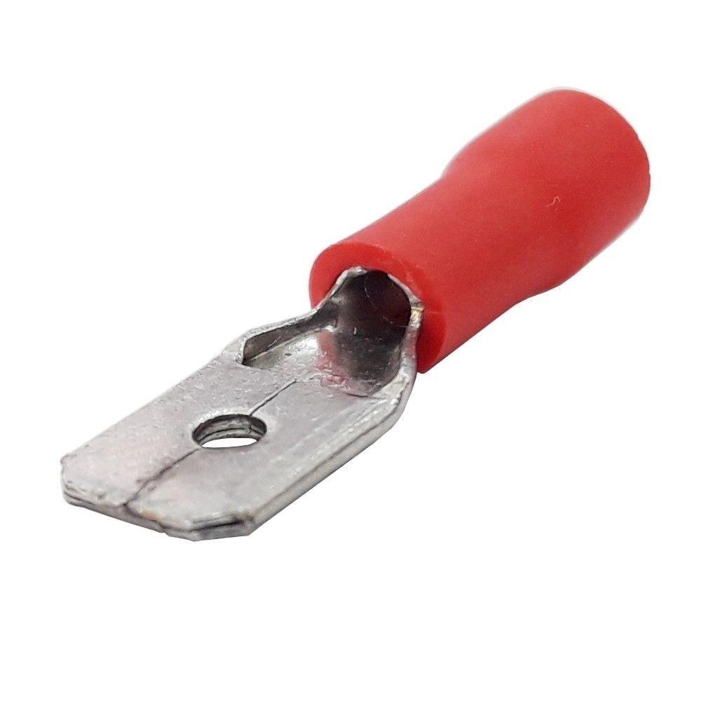 Terminal Pre-isolado Vermelho Macho