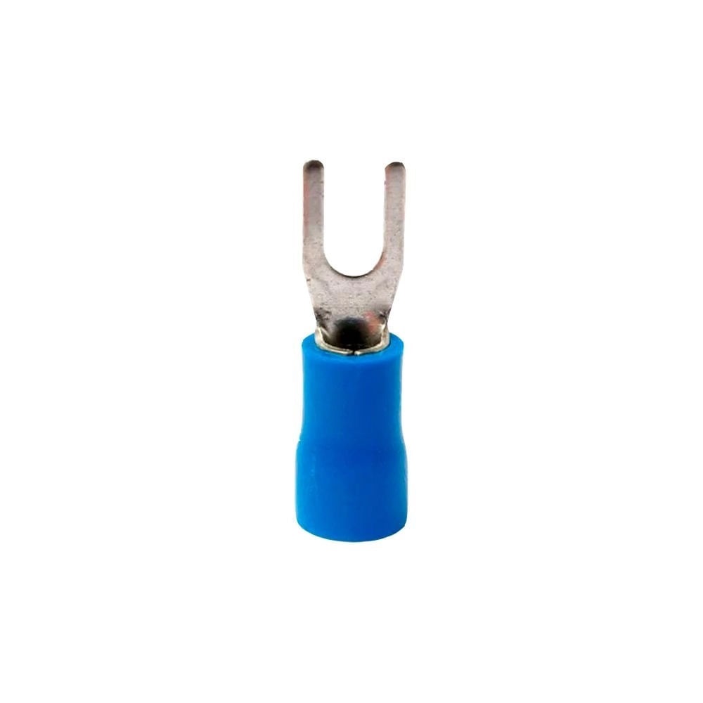 Terminal Pre-isolado Azul Garfo Tpf2,5-3