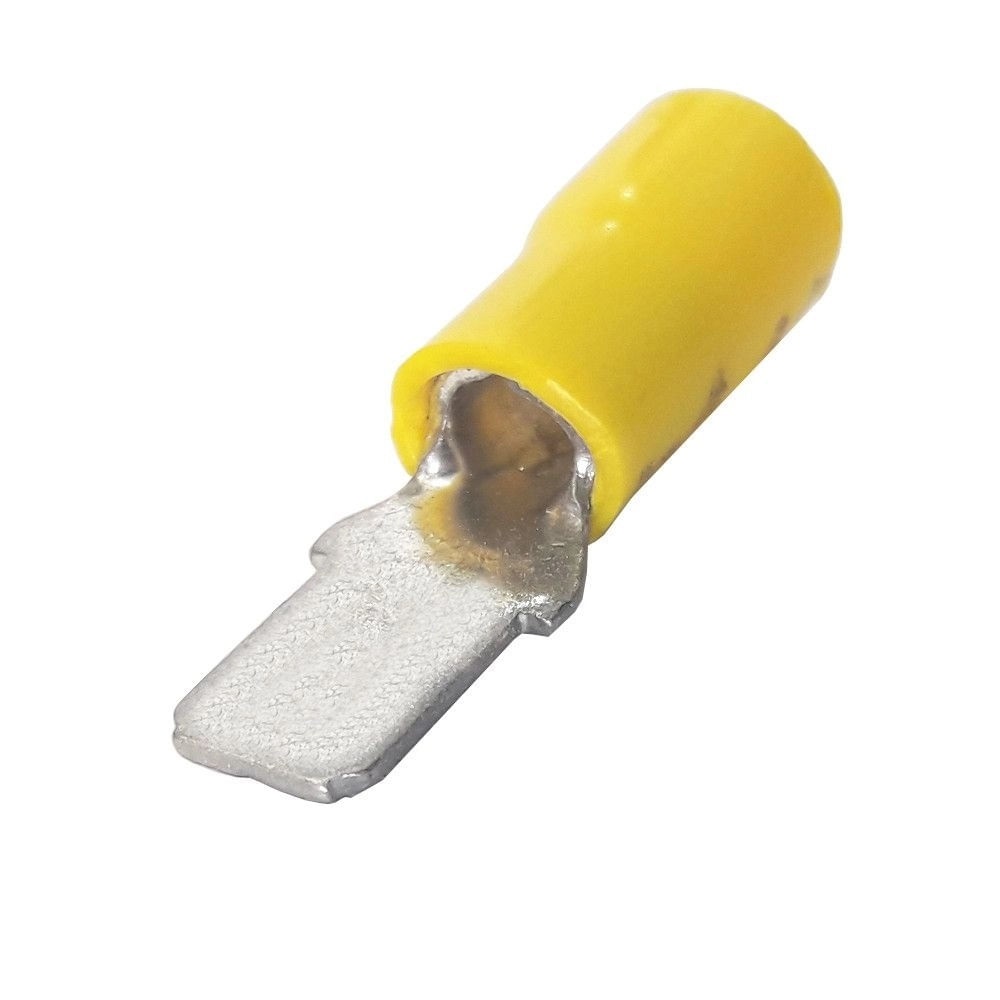 Terminal Pre-isolado Amarelo Macho
