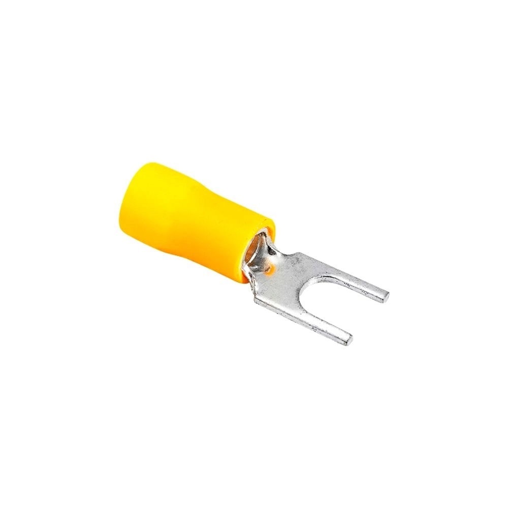 Terminal Pre-isolado Amarelo Garfo