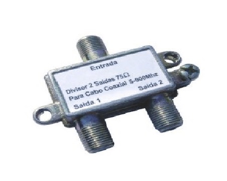 Divisor de Antena c/2 Saidas Interneed
