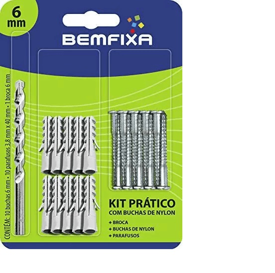Kit Pratico 06mm Bemfixa