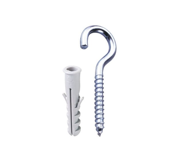 Gancho Zincado 4,4x70 c/ Bucha 08mm